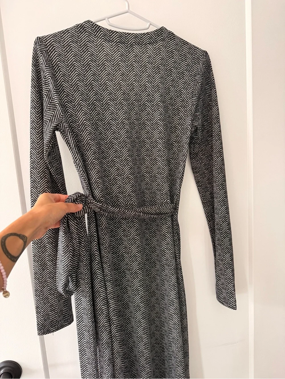 Ann Taylor Jersey Wrap Dress 00